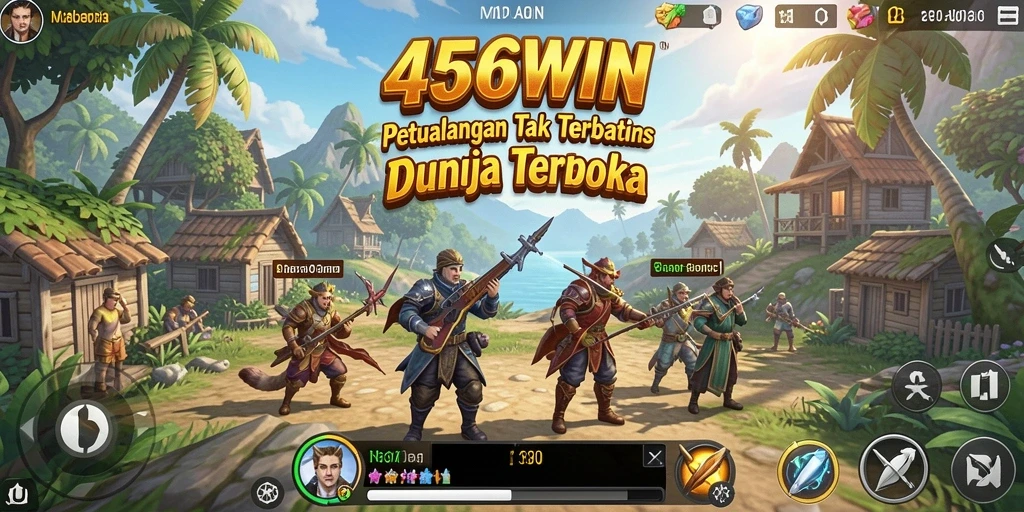 Gambaran mendalam gameplay Open World dalam 456WIN yang menakjubkan.