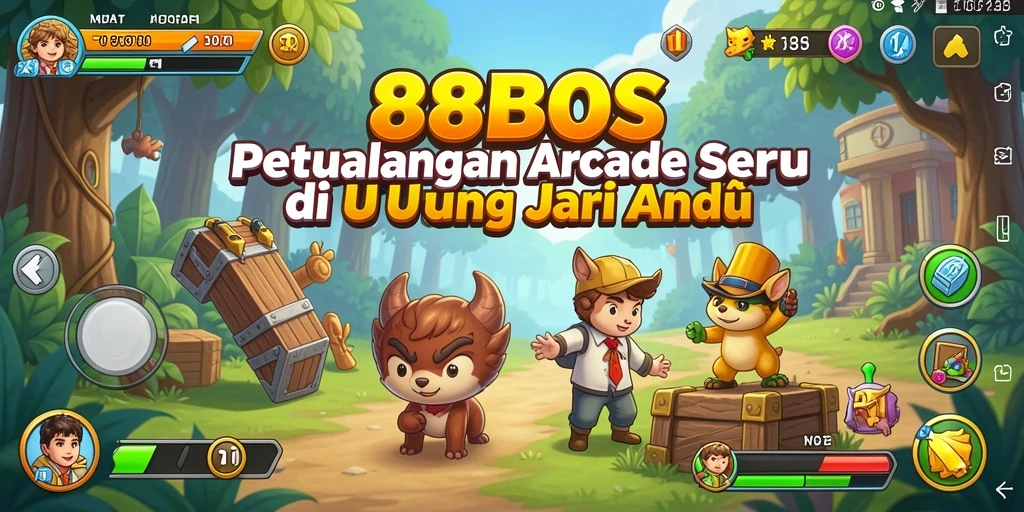 Screenshot gameplay <strong>88BOS</strong> yang menunjukkan aksi seru dan tantangan menarik.