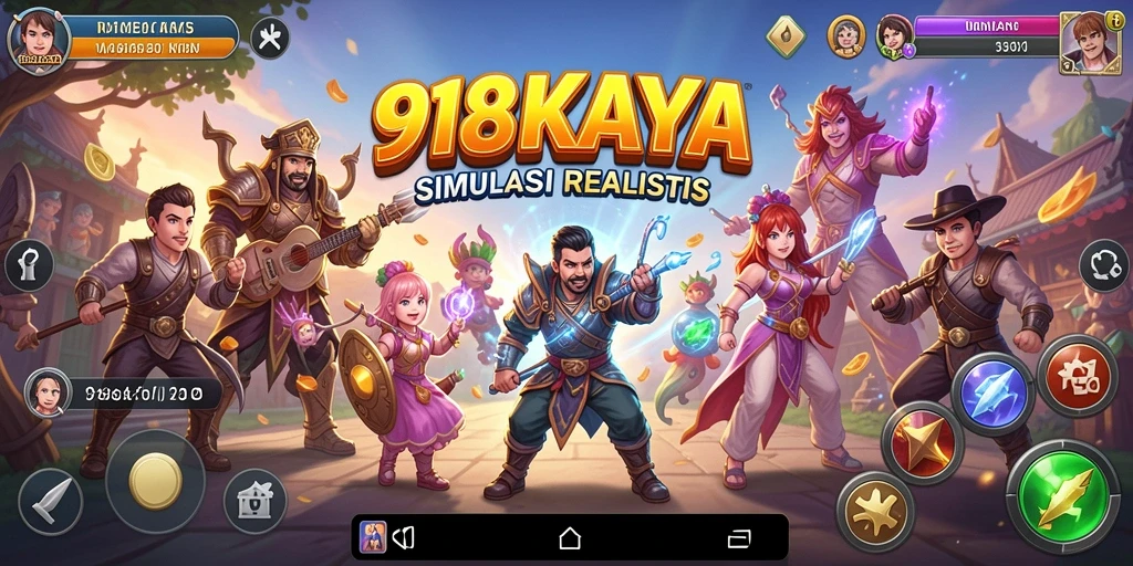 Tampilan gameplay menarik dari 918KAYA yang penuh strategi.
