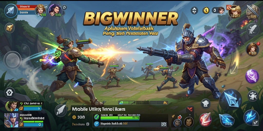 Tampilan antarmuka aplikasi BIGWINNER yang intuitif dan user-friendly.