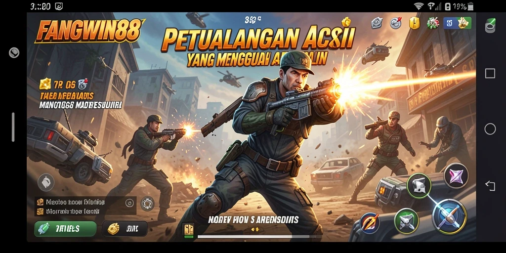 Tampilan gameplay seru dari FANGWIN88 yang penuh aksi.