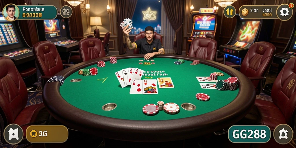 Gameplay Poker yang seru dan menghibur di GG288.