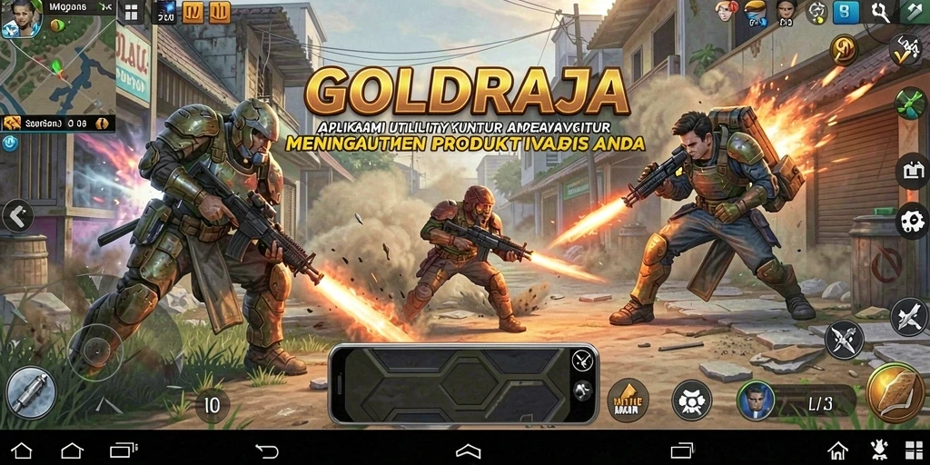 Tampilan utama <strong>GOLDRAJA</strong> dengan fitur pengingat yang fungsional.