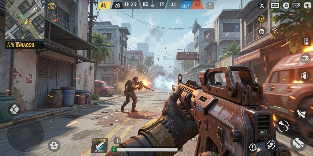 Tampilan aksi seru dalam gameplay KURNIA898 yang mendebarkan.