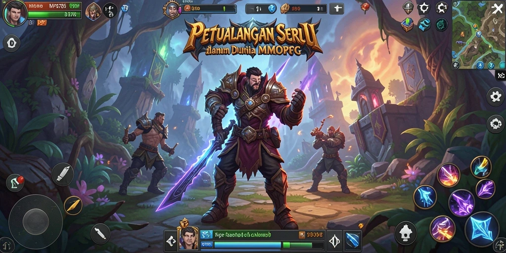 Screenshot gameplay MPO76 menampilkan aksi pertarungan yang mendebarkan.