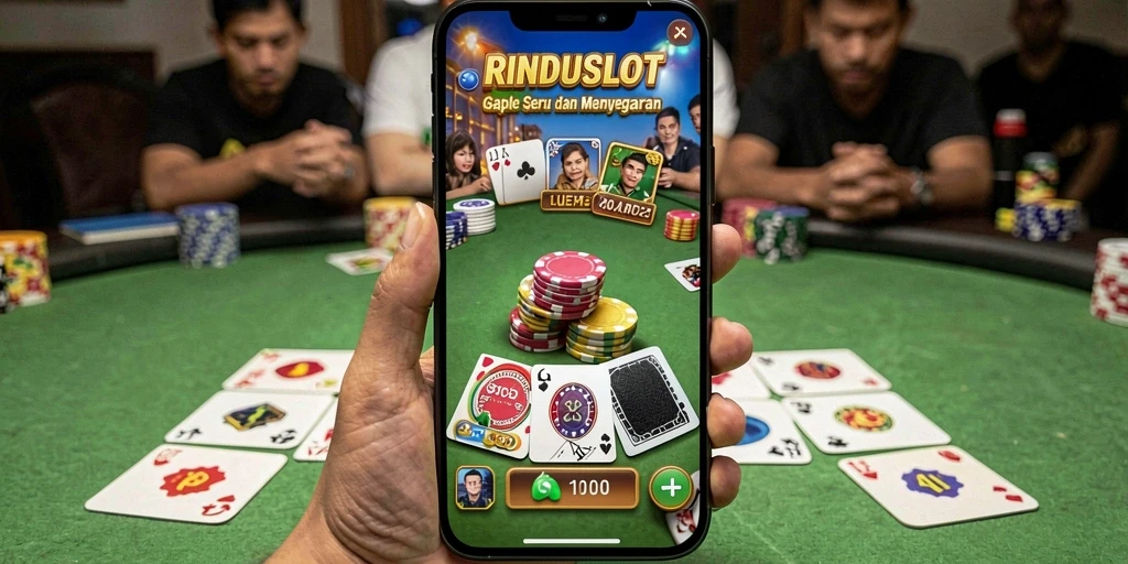 Tampilan gameplay RINDUSLOT yang menarik dan interaktif.