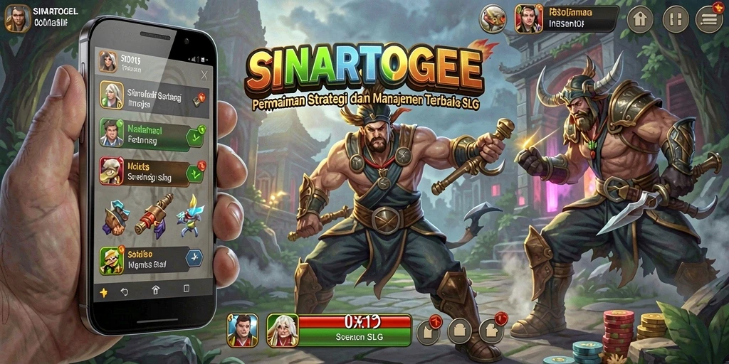 Screenshot gameplay SINARTOGEL yang menampilkan strategi dan manajemen.