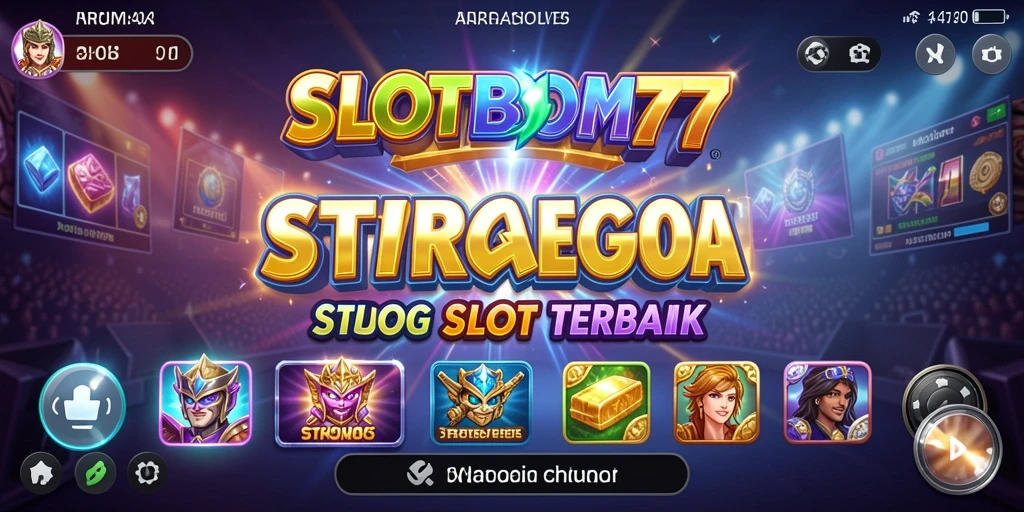 Tampilan gameplay SLOTBOM77 yang seru dan strategis.