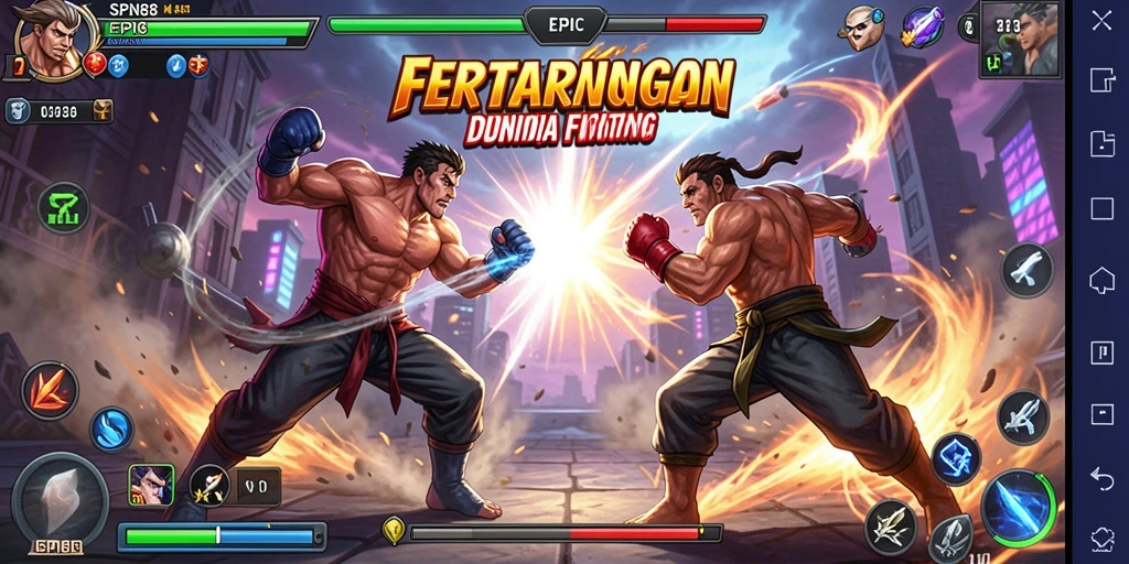 Tampilan gameplay SPN88 yang seru dan penuh aksi.