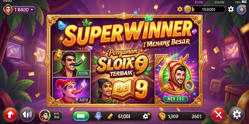 Tampilan menarik dari gameplay <strong>SUPERWINNER</strong> yang memikat pemain.