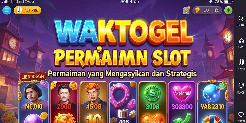 Tampilan gameplay menarik dari WAKTOGEL yang menampilkan strategi dan interaksi sosial.