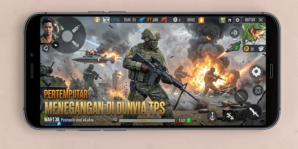 Tangkapan layar utama dari gameplay menegangkan di WAR138.